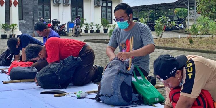 Pembina Pramuka DIY Ikuti Latihan Keterampilan Kepramukaan di Buper Taman Tunas Wiguna Babarsari