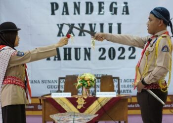 Evaluasi Akhir Tahun, Racana Sunan Kalijaga dan Nyi Ageng Serang Pramuka UIN Yogyakarta Gelar Musyawarah Pandega