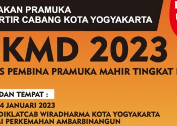 Dibuka untuk Umum, KMD 2023 Kwarcab Kota Yogyakarta