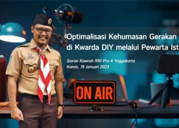Kawruh RRI Pro 4 Yogyakarta, Ketua PusbangJusinfo Kupas Optimalisasi Pengelolaan Kehumasan di Kwarda DIY