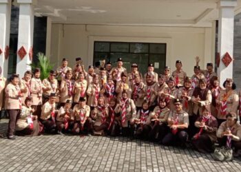 Komunitas Pelatih Usia Senior dari Berbagai Daerah Mampir ke Kwarda DIY, Ingin Tahu Pramuka Istimewa dan Kampung Pramuka