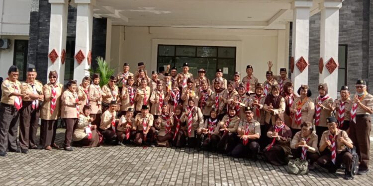 Komunitas Pelatih Usia Senior dari Berbagai Daerah Mampir ke Kwarda DIY, Ingin Tahu Pramuka Istimewa dan Kampung Pramuka
