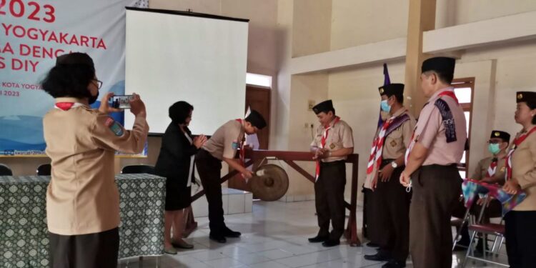 Kolaborasi dengan TKK BKS DIY, Kwarcab Kota Yogyakarta Selenggarakan KMD Tahun 2023