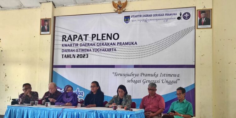 Rapat Pleno Andalan, Ketua Kwarda DIY Ajak Tingkatkan Koordinasi dan Komunikasi