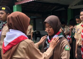 Awal Tahun 2023, Saka Kalpataru Kulon Progo Lantik Anggota Baru