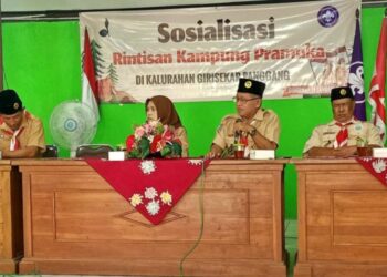 Kwarcab Gunungkidul Selenggarakan Sosialisasi Rintisan Kampung Pramuka di Kalurahan Girisekar