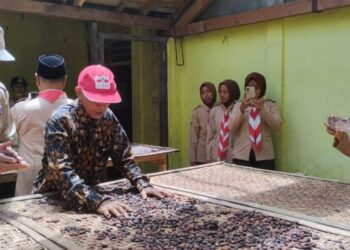 Kwarcab Gunungkidul Selenggarakan Workshop Pengolahan Kakao di Kampung Pramuka Putat