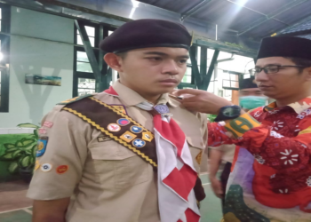 Pramuka MAN 1 Yogyakarta Kembali Lantik Penegak Laksana