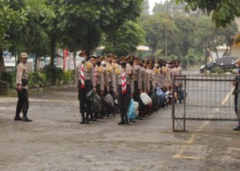 Puluhan Anggota Saka Bhayangkara Seyegan Ikuti Penempuhan Krida  Angkatan XI dan Diksar Angkatan XII