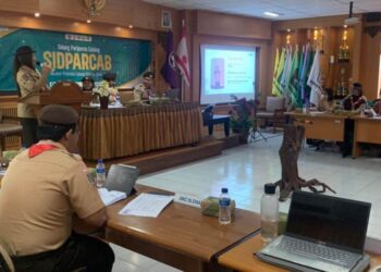 Hadiri Sidparcab Pramuka Sleman, Ketua DKD DIY Sampaikan Program Tahun 2023 dan Informasi Rainas XII