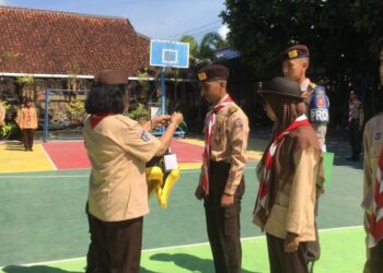 Buka Diksar Tiga Saka, Ketua Kwarran Seyegan Meminta agar Selalu Berinovasi di Bidang Masing-Masing