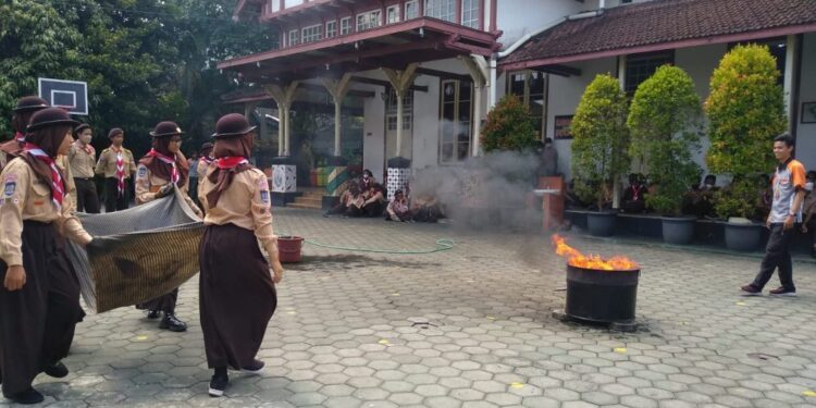 Saka Bhayangkara Kota Yogyakarta Gelar Orientasi Dasar 2023