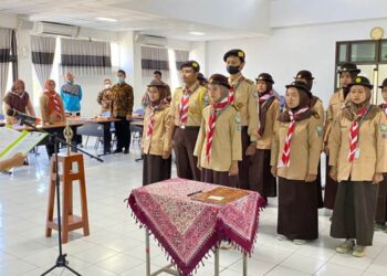 Dewan Saka Kalpataru Sleman 2023-2025 Dilantik, Sebagai Generasi Milenial Diharapkan Menguasai Berbagai Aspek