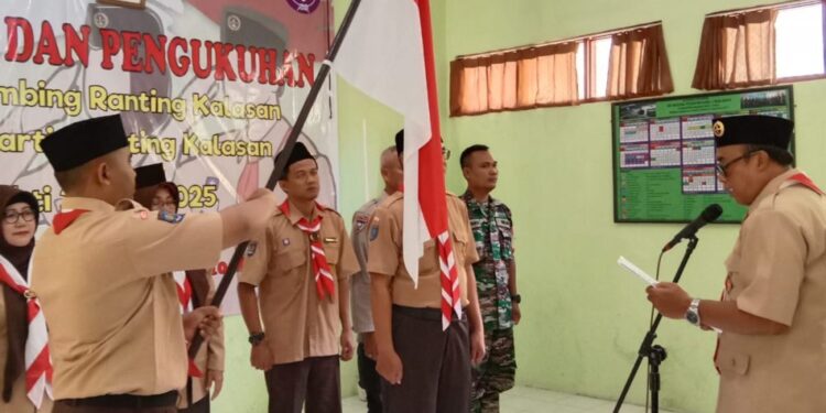 Mabiran dan Jajaran Pengurus Kwarran Kalasan Masa Bakti 2022-2025 Resmi Dilantik