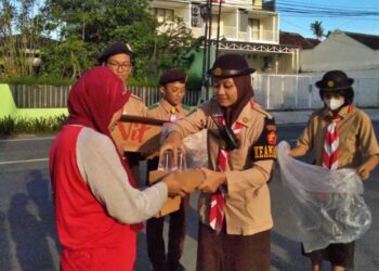 Kolaborasi Saka-Saka di Kwarcab Kota Yogyakarta dengan Saka Berbagi Meriahkan Ramadhan 1444 H