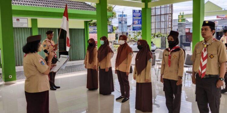 Mabi, Pengurus, dan Pamong Saka Bakti Husada Seyegan Antar Waktu Dilantik, Diharapkan Bisa Aktif di Karya Bakti Lebaran 2023