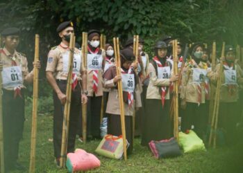 Persiapkan Partisipasi di Raimuna Nasional 2023, Kwarcab Sleman Selenggarakan Seleksi Peserta