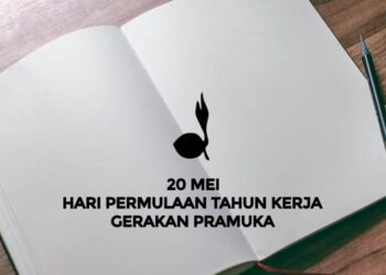 20 Mei, Hari Permulaan Tahun Kerja Gerakan Pramuka