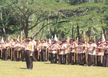 Ambalan SMAN 1 Gamping Selenggarakan Kemah Bakti Bertajuk Wonderland of Katulistiwa