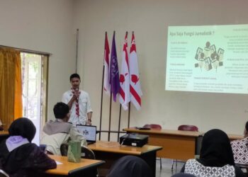PusbangJusinfo Kwarda DIY Kenalkan Pewarta Istimewa kepada Peserta Pelatihan Jurnalistik Praktis se-DIY Pramuka UGM
