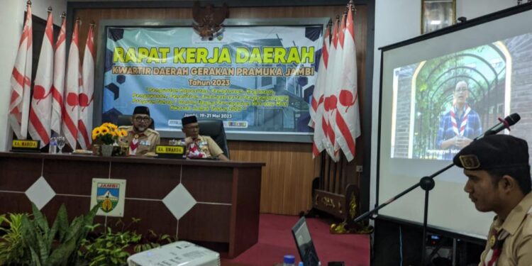 Kak GKR Mangkubumi Ajak Kwarda Jambi Bersama-sama Mengembangkan Kampung Pramuka untuk Masyarakat yang Lebih Baik