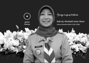Kabar Duka dari Kwarda Kaltim, Kak Hj. Norbaiti Isran Noor Meninggal Dunia