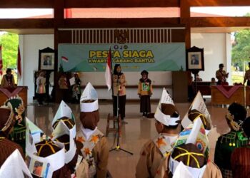 Kwarcab Bantul Gelar Pesta Siaga Tahun 2023 : Bahagia, Ceria, Asyik