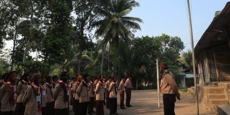 SMK Maarif 1 Temon Gelar Kemah Akhir Tahun