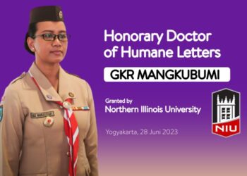 Kak GKR Mangkubumi Mendapatkan Penganugerahan Gelar Doktor Honoris Causa dari Northern Illinois University