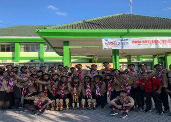 Pramuka SMAN 1 Seyegan Juara Umum Barata Natasira XXI