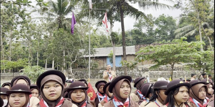 Pramuka SMAN 1 Seyegan Deklarasikan Anti Tindak Kekerasan, Penyalahgunaan Narkoba, Pornografi, dan Pornoaksi