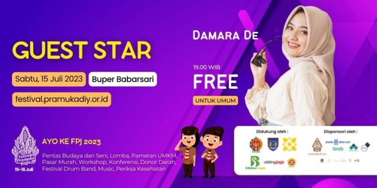 Spesial ! Damara De Mengajakmu Malam Mingguan Istimewa di FPJ 2023
