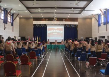 Ambalan Soedikar Pangkalan SMA Negeri 6 Yogyakarta Gelar Mustegak