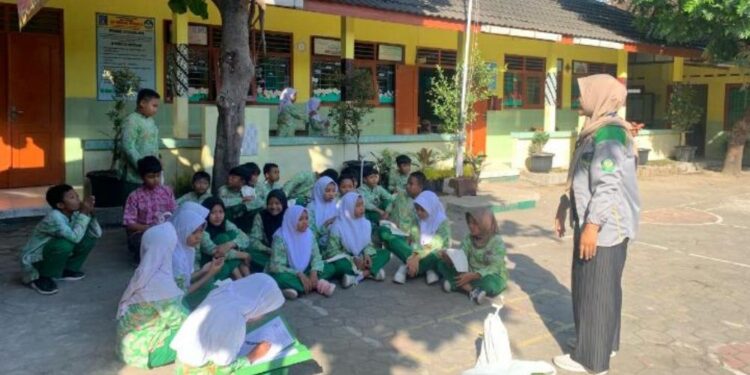 Goes To School, Saka Kalpataru Sleman Sapa Pramuka Siaga di SD Negeri Nyaen 1