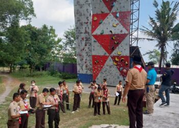 Pembekalan Calon Peserta Rainas XII Koncab Bantul Mendapat Kunjungan dari Kwarda DIY