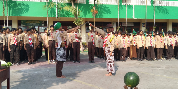 SMK Ma’arif 2 Sleman Selenggarakan Penerimaan Tamu Ambalan Tahun 2023