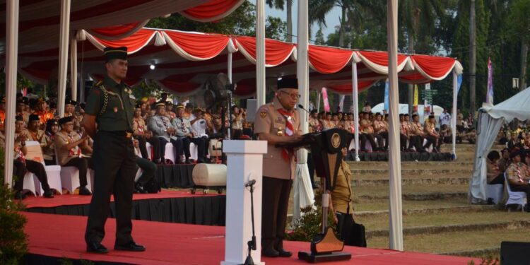 Kak Ma’ruf Amin Jadi Pembina Apel Besar Hari Pramuka ke-62 Tingkat Nasional