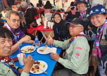 Food House Indonesia di Jambore Dunia ke-25 Korea Selatan Ramai Pengunjung