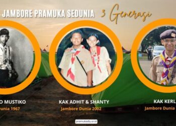 Cerita Tiga Generasi Mengikuti Tiga Jambore Pramuka Sedunia