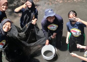 Libatkan Puluhan Penegak dan Masyarakat, Saka Bahari DIY Selenggarakan Kaji Terap Budidaya Ikan Nila di Kampung Pramuka Bromonilan
