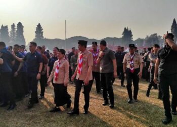 Presiden Joko Widodo Kunjungi Rainas XII Tahun 2023, Menyapa Peserta dan Mengajak Berfoto