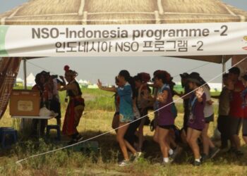 Booth NSO-Indonesia Programme di Jambore Dunia ke-25 Kenalkan Kearifan Lokal dan Budaya
