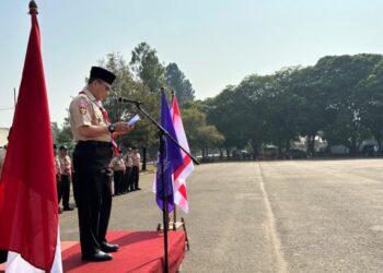Kontingen Indonesia Jambore Dunia ke-25 Dilepas Secara Resmi oleh Ketua Kwarnas di Buperta Cibubur