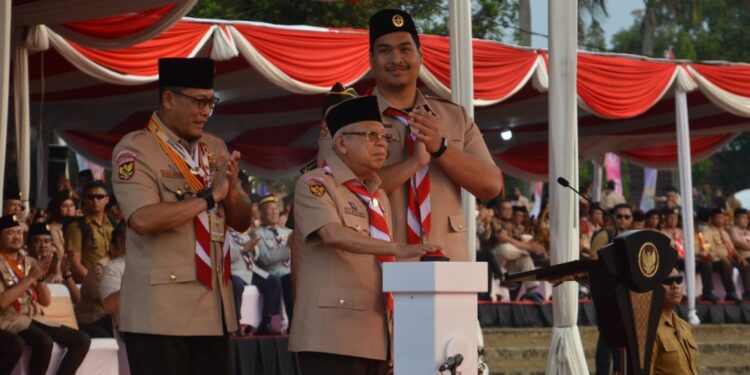 Rainas XII Tahun 2023 Dibuka oleh Wakil Presiden, Pramuka Diharapkan Mencetak Generasi Unggul