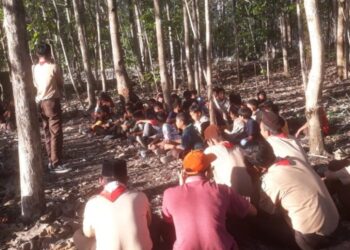 Persami dan Persari, SDIT Permata Bangsa Gunungkidul Menuju Pramuka Garuda Setia Siap Sedia