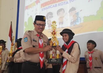 Kwarcab Kota Yogyakarta Selenggarakan Lomba Galang untuk Pramuka Berkebutuhan Khusus