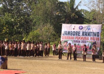 Kwarran Patuk Gelar Jambore Ranting 2023, Semangat Jujur Cerdas dan Riang