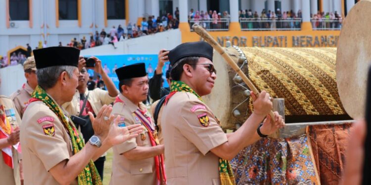 Pertikawan Regional Sumatera Tahun 2023 di Merangin Jambi Dibuka Secara Resmi Hari Ini