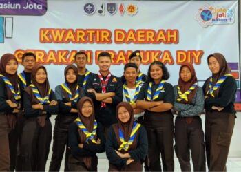 Keseruan JOTA-JOTI Tahun 2023 di Kwarda DIY