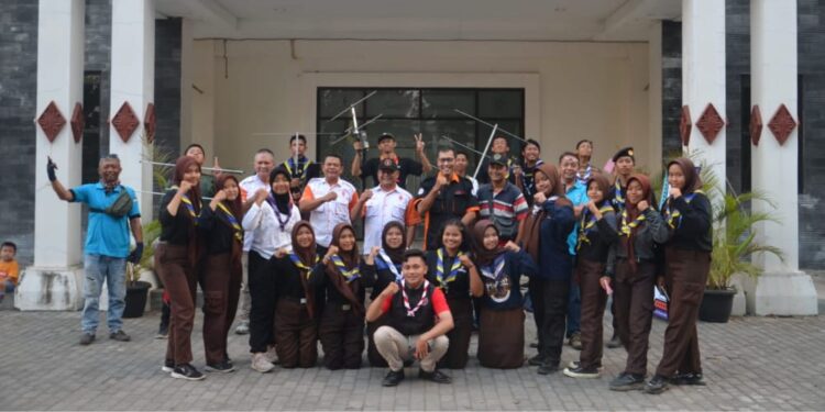 Semangat Peserta dalam Mengikuti Kegiatan JOTA-JOTI 2023 Kwarda DIY